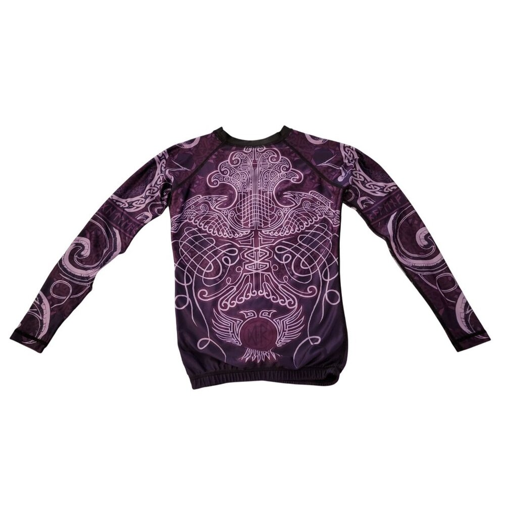 Raven Fightwear Women's Nordic IBJJF Approved Rash Guard- Small - Picture 2 of 3
